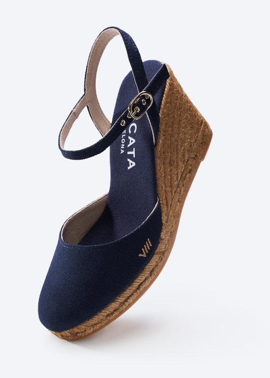 Peratallada Canvas Espadrille Wedges