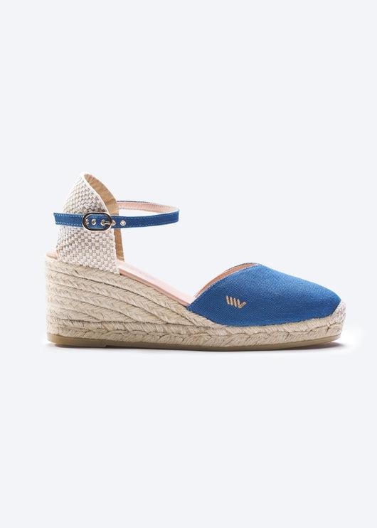 Reus Limited Edition Canvas Espadrille Wedges