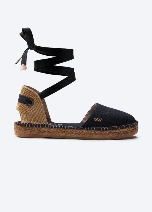 Candell Linen Espadrille Flats