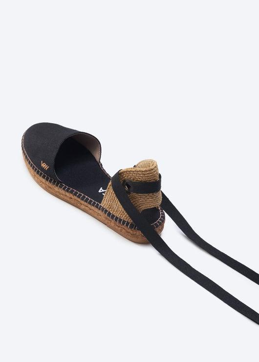 Candell Linen Espadrille Flats