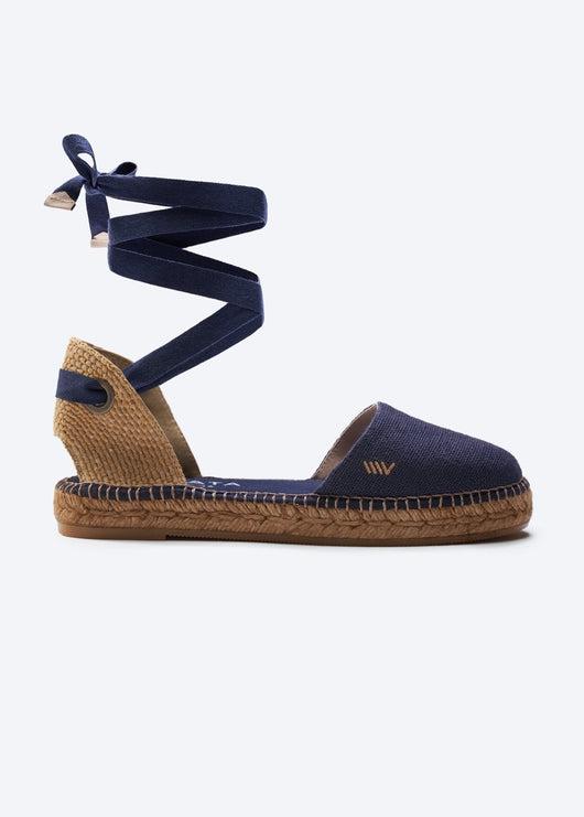 Candell Linen Espadrille Flats