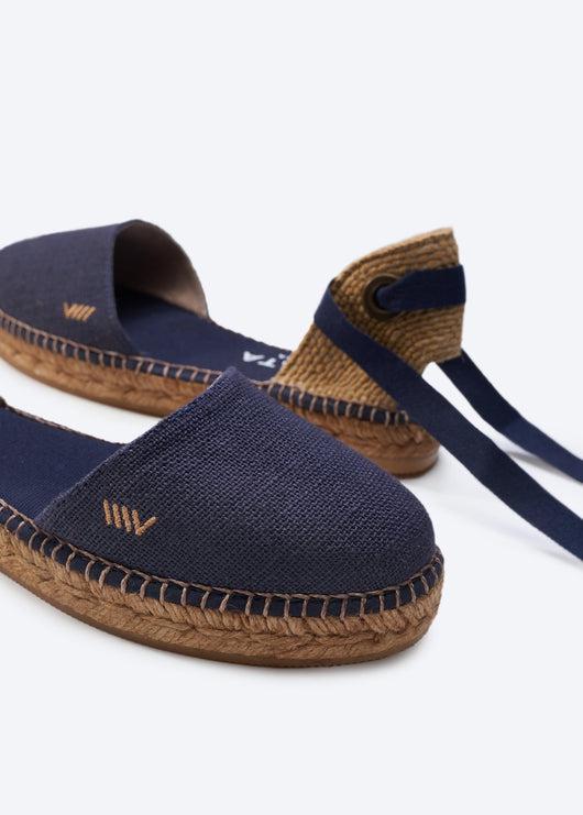 Candell Linen Espadrille Flats