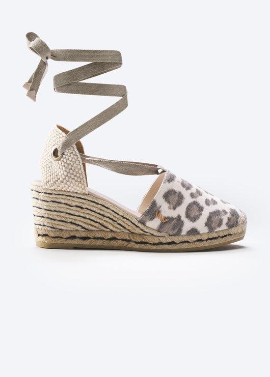 Escala Limited Edition Canvas Espadrille Wedges