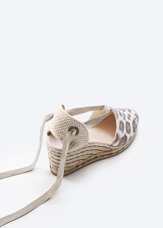 Escala Limited Edition Canvas Espadrille Wedges