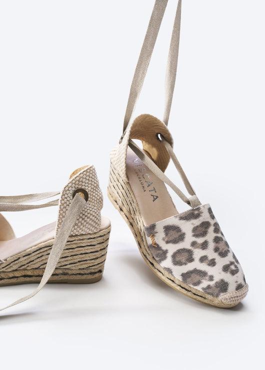 Escala Limited Edition Canvas Espadrille Wedges