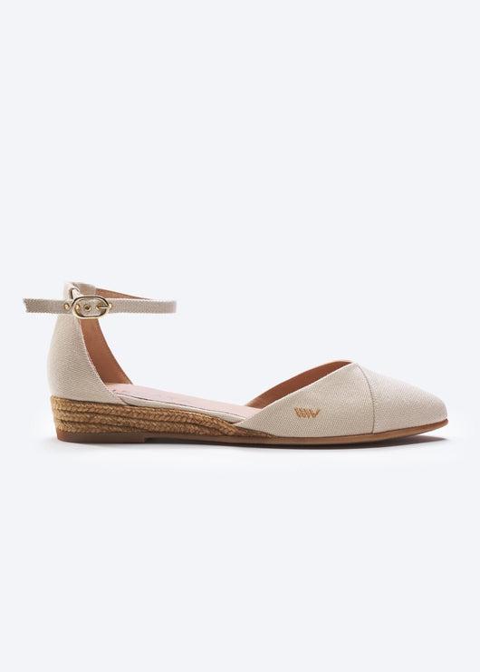 Montroig Canvas Espadrille Flats