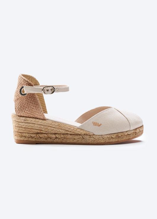 Peep Toe Espadrille Wedges