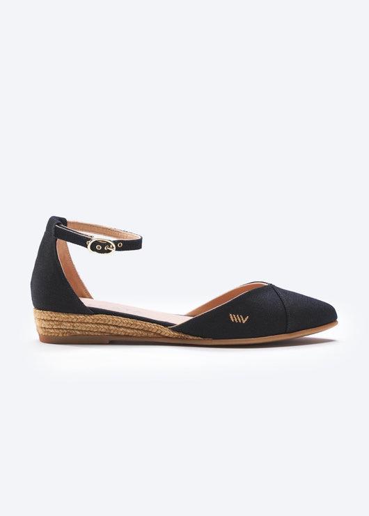 Montroig Canvas Espadrille Flats