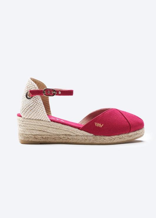 Pubol Canvas Espadrille Wedges Limited Edition