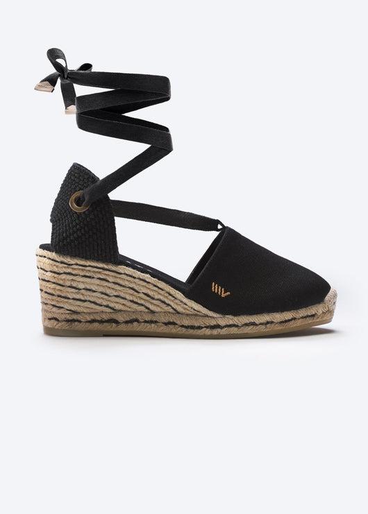 Escala Limited Edition Canvas Espadrille Wedges