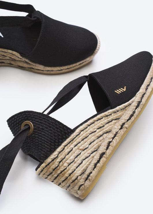 Escala Limited Edition Canvas Espadrille Wedges