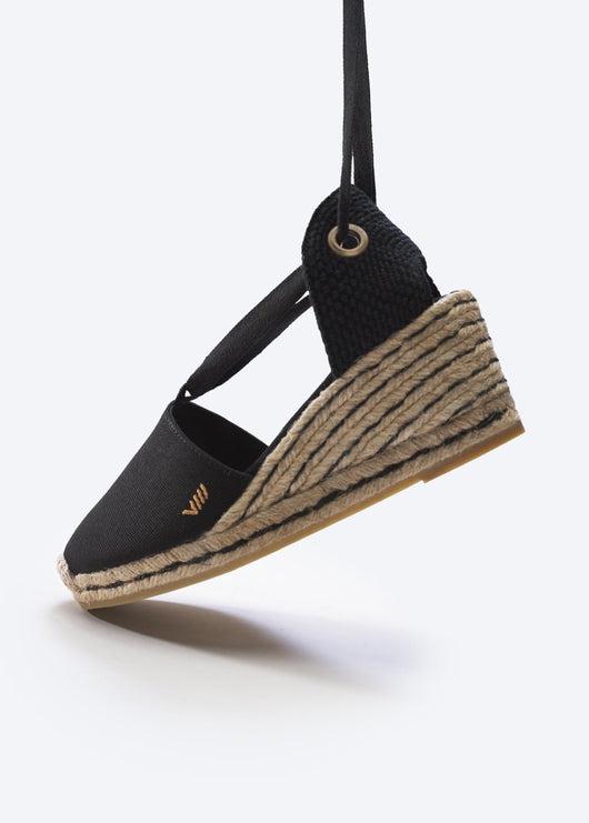 Escala Limited Edition Canvas Espadrille Wedges