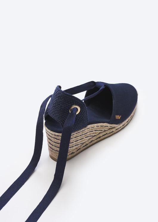 Escala Limited Edition Canvas Espadrille Wedges