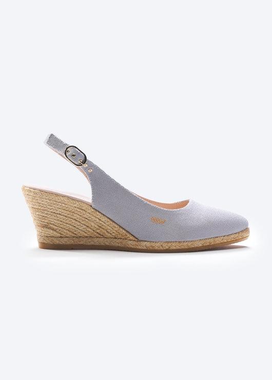 Palomera Canvas Espadrille Wedges