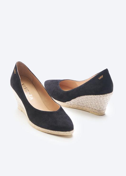 Roses Suede V Cut Limited Edition Women s Wedges Lavender 10