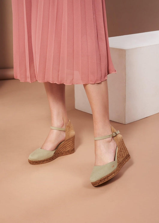 Satuna Limited Edition Canvas Espadrille Wedges