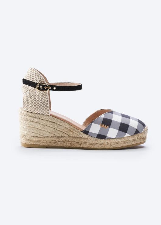 Reus Limited Edition Canvas Espadrille Wedges