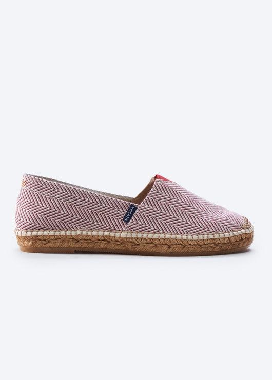 Barceloneta Herringbone Recycled PES Espadrille Flats