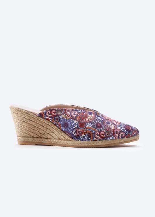 Truja Canvas Wedge Mule Limited Edition