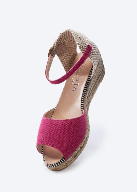 Cavall Limited Edition Canvas Espadrille Sandal Wedges