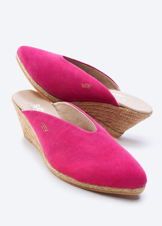 Truja Suede Wedge Mule Limited Edition