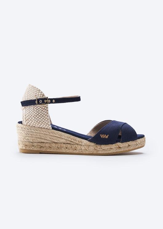 Salina Canvas Wedges