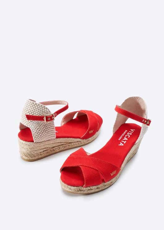 Salina Canvas Wedges Limited Edition
