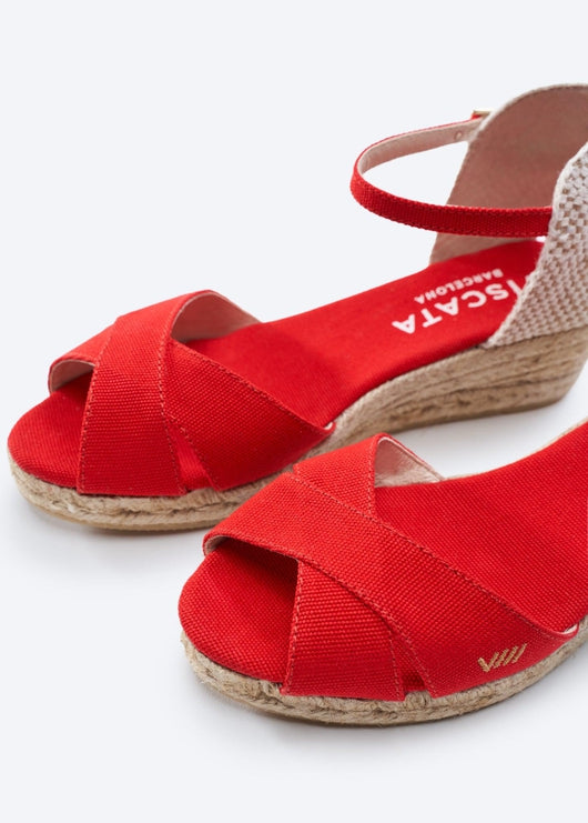 Salina Canvas Wedges Limited Edition