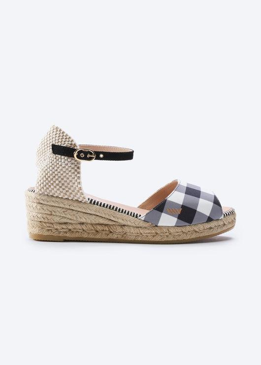 Cavall Limited Edition Canvas Espadrille Sandal Wedges