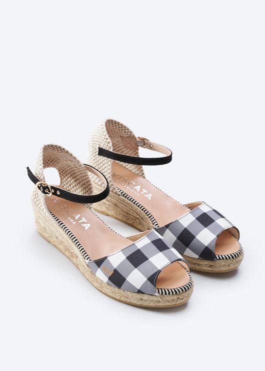 Cavall Limited Edition Canvas Espadrille Sandal Wedges