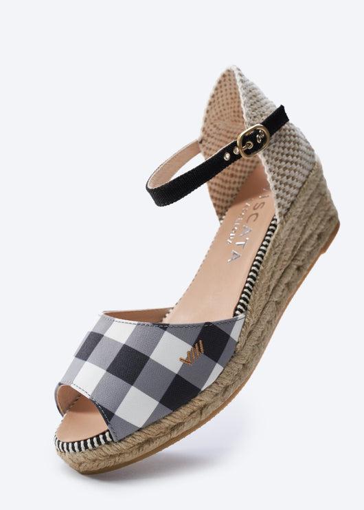 Cavall Limited Edition Canvas Espadrille Sandal Wedges