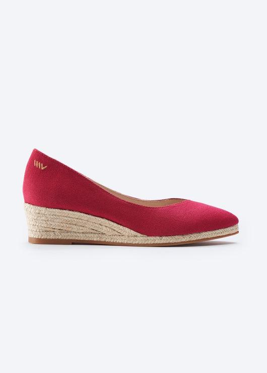 Riba Limited Edition Canvas Espadrille Wedges