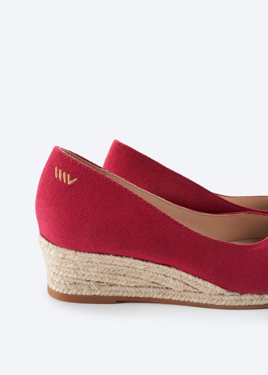 Riba Limited Edition Canvas Espadrille Wedges
